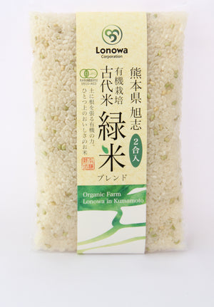 米・雑穀・粉類 ami 有機 雑穀米（緑米）2合（300g） – ろのわ公式通販